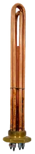 Блок ТЭН. Фланец 1, 1 / 4 "дюйма. 4,5 кВт. (медь)