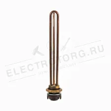 Нагревательный элемент для бойлера, ТЭН, RDT - 2000 Вт, резьбовой фланец 42 мм, с терморегулятором 70 градусов