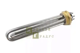ТЭН нержавеющий с латунной резьбой 3 кВт 1,5"(Ф40)
